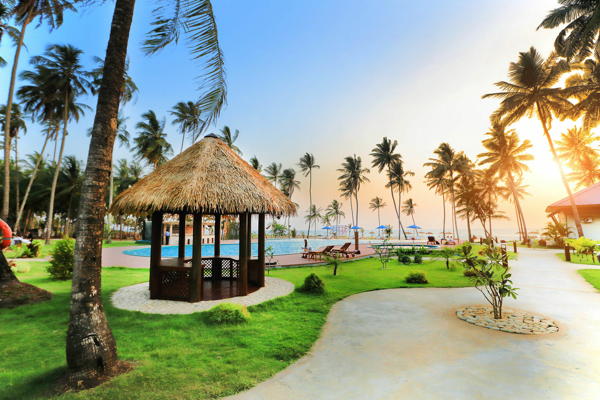 Eskala Hotels And Resorts Ngwesaung Buitenkant foto